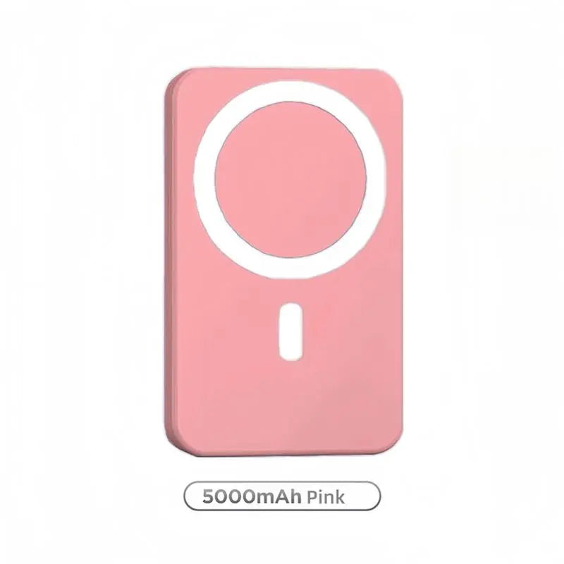5000Mah Magnetic Power Bank Magsafe Wireless Fast Charger for Iphone 12–17 Pro/Pro Max, Compact Portable Battery Pack Tiktokshopspringglowup