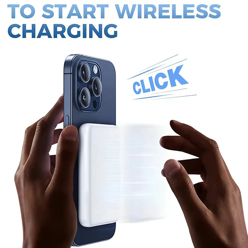 5000Mah Magnetic Power Bank Magsafe Wireless Fast Charger for Iphone 12–17 Pro/Pro Max, Compact Portable Battery Pack Tiktokshopspringglowup